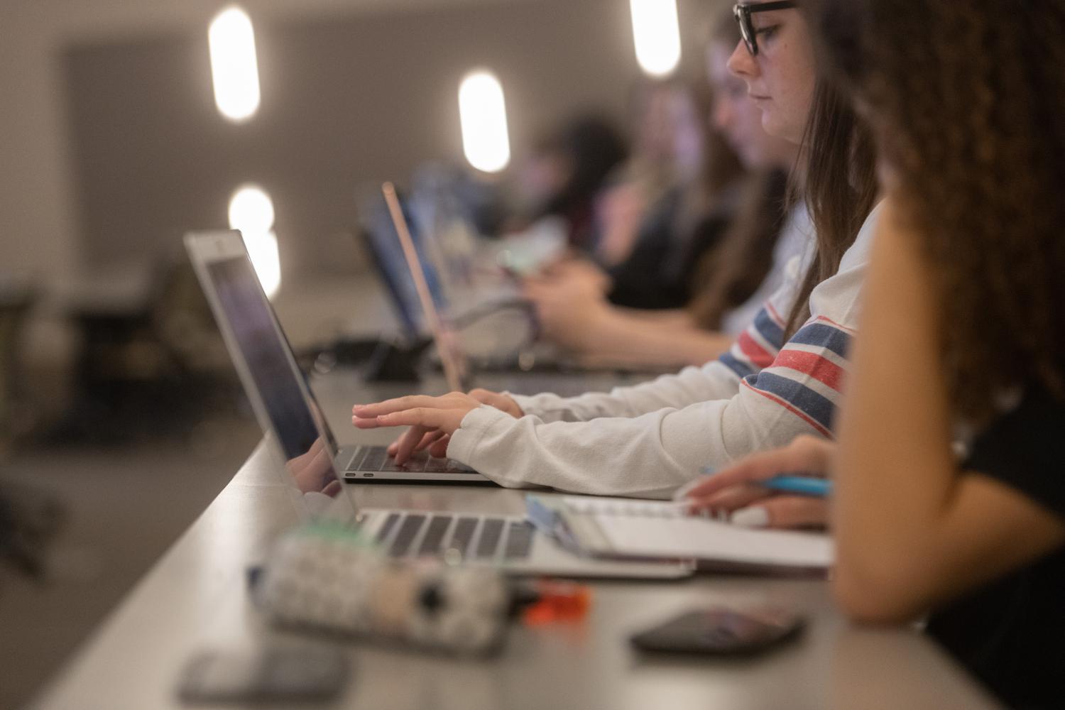 students in classroom