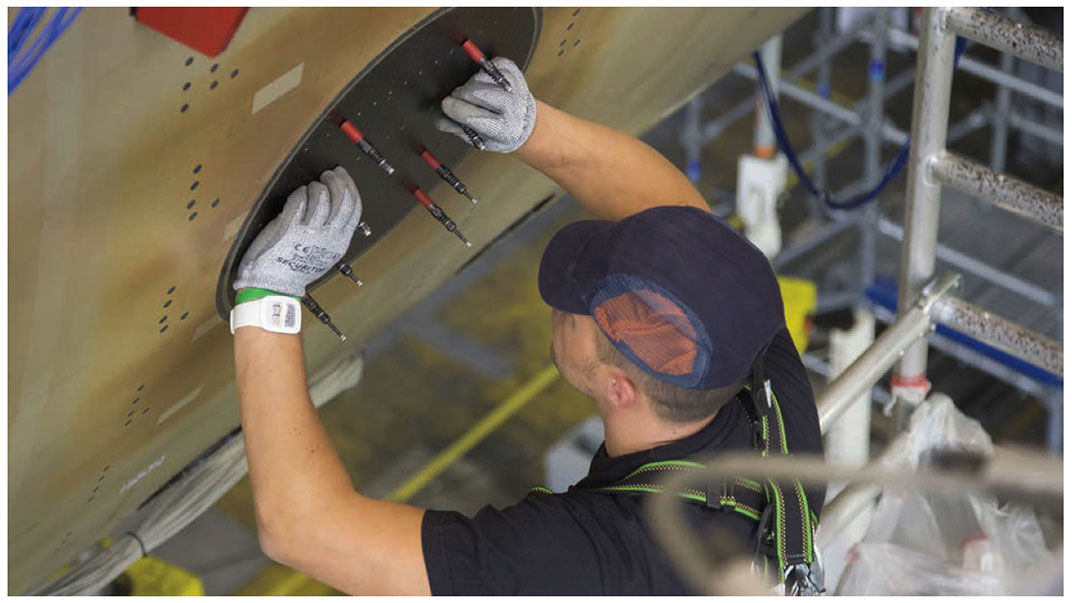 Figure 5. A scarf repair on an Airbus A350. (Source: Airbus)