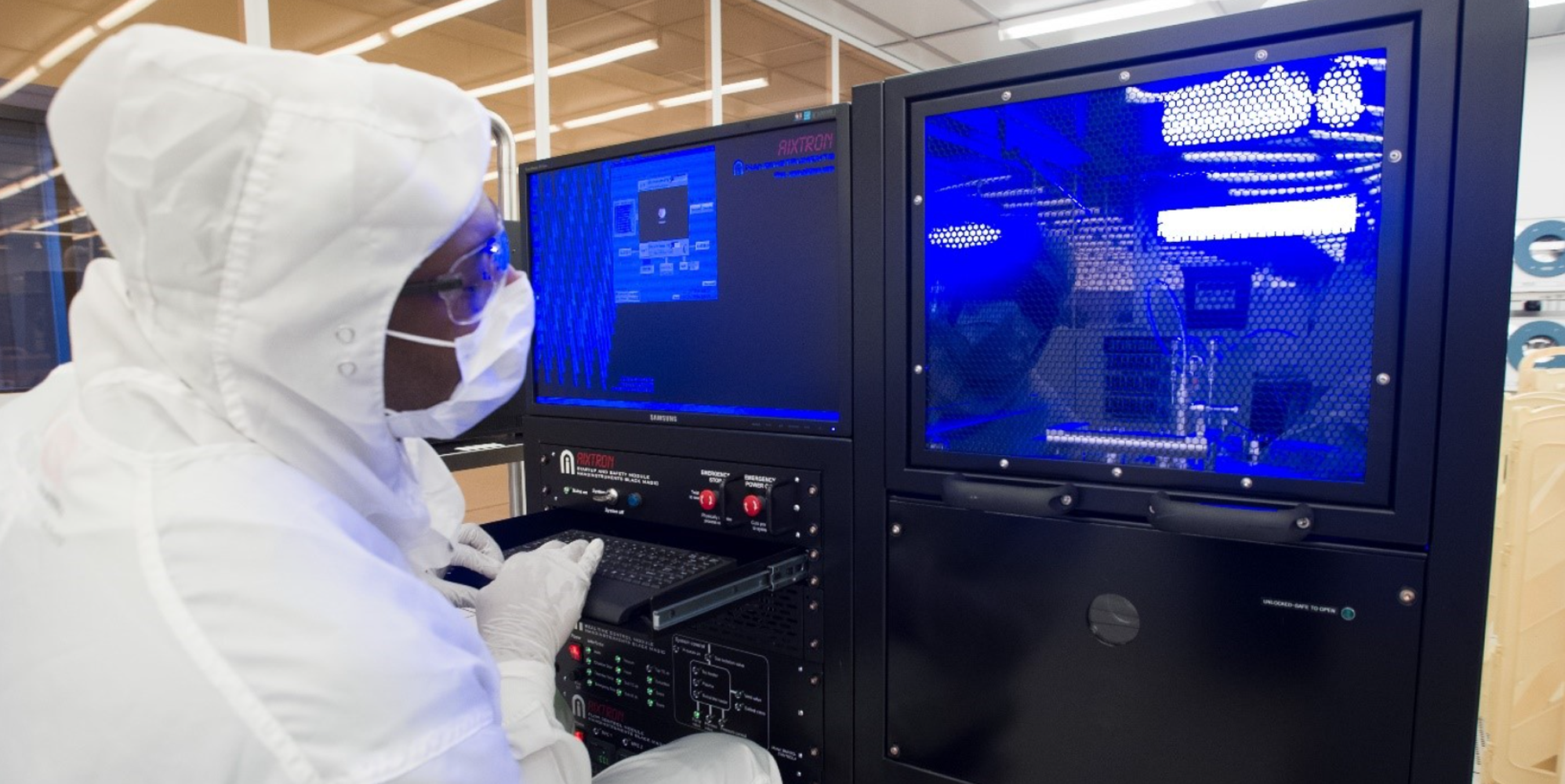 HBCU Chips Grant - photo pf worker in a lab
