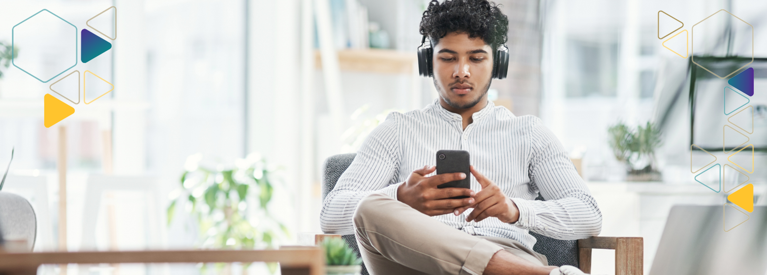 image of professional working on phone