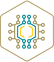 polygon-graphic-electric circuit layout