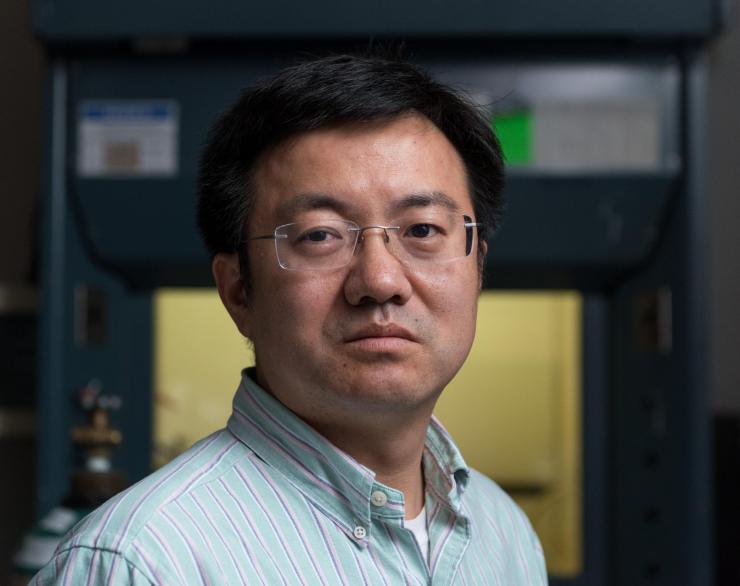 <div><p>Jerry Qi, a professor in the George W. Woodruff School of Mechanical Engineering at Georgia Tech. (Credit: Rob Felt)</p></div>