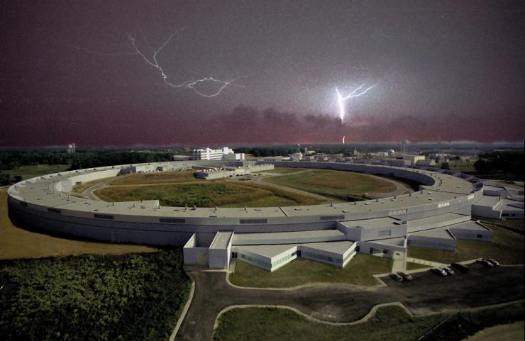 <p>The highest-energy x-rays in the country are generated at Argonne National Laboratory's (ANL) <a href="https://www.anl.gov/photos/advanced-photon-source">Advanced Photon Source synchrotron</a>. Brain imaging done here was converted into a graphic depiction of the brain at the mesa-scale, a level that could be useful in better understanding brain signaling. Credit: Argonne National Laboratory / R. Fenner</p>