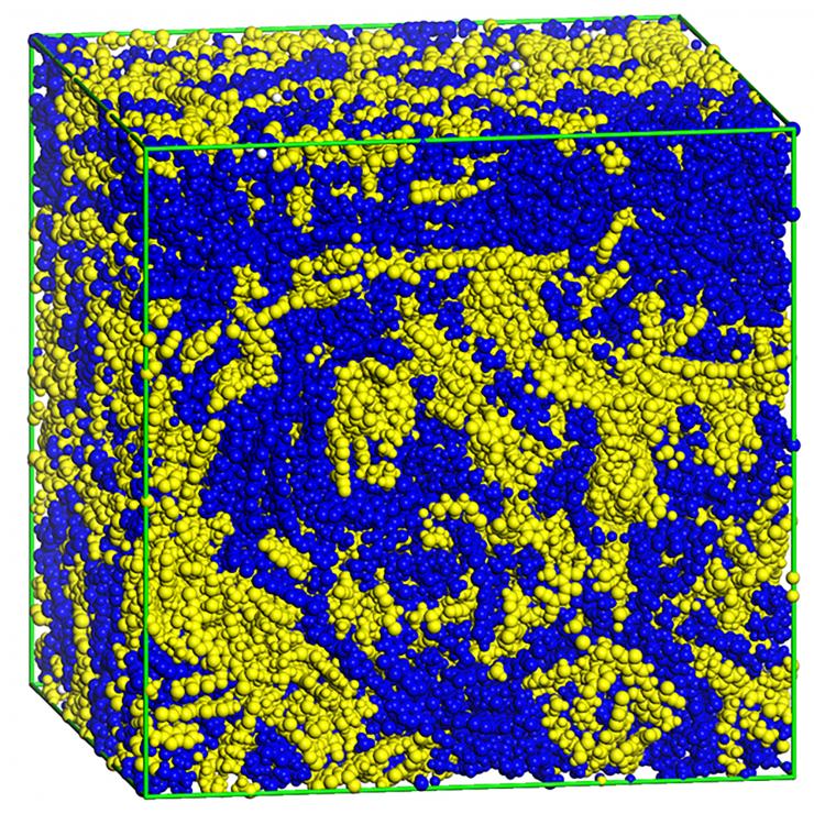 Organic solar energy material based on non-fullerene acceptors