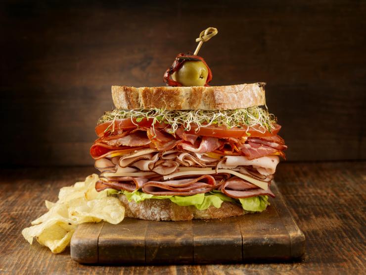 <p>Big sandwich</p>