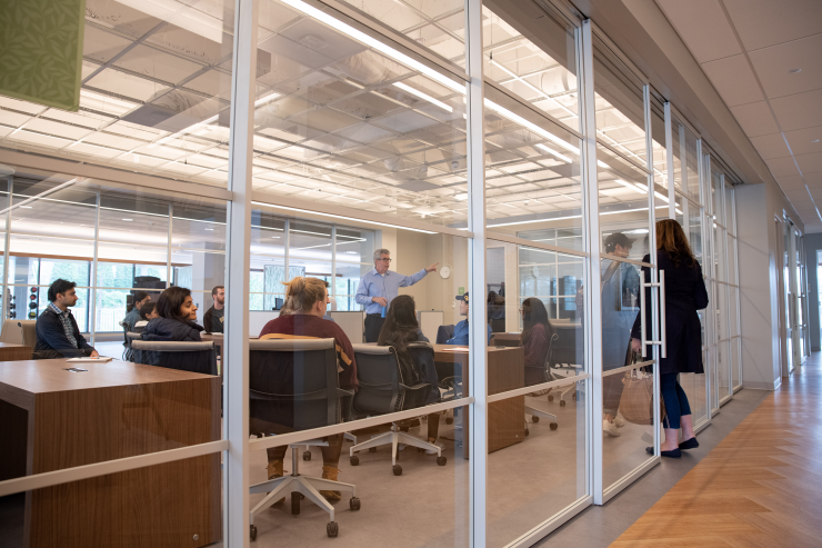 The Innovation Accelerator at the Cognitive Empowerment Program advances research by breaking down barriers to collaboration. (Georgia Tech photo) 