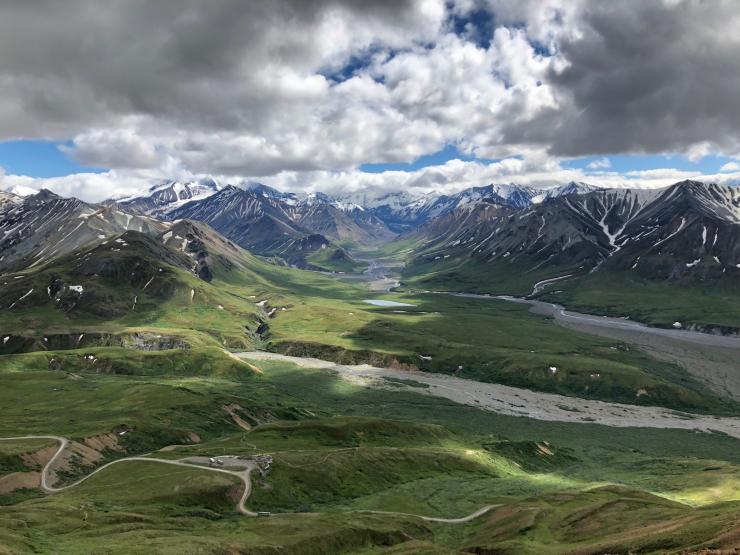 <p>Researchers studied the impact of warming on microbial communities in a tundra area near Denali National Park in Alaska. (Photo: Professor Ted Schuur, Northern Arizona University)</p>