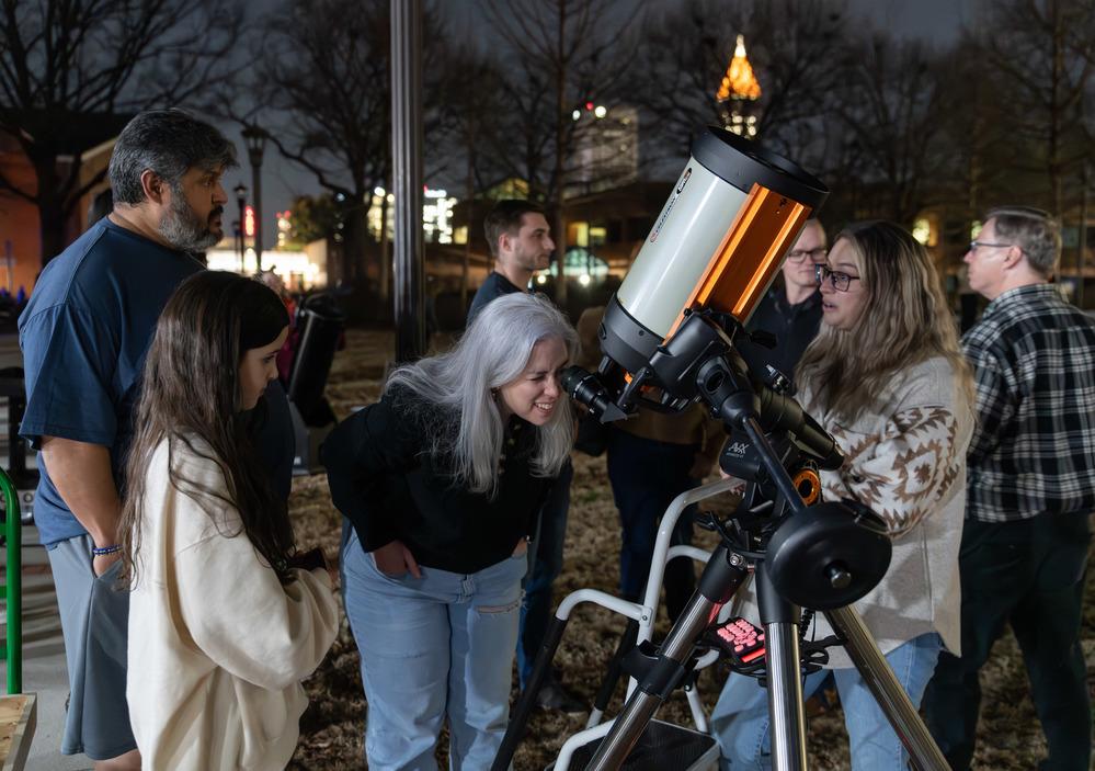 An Astronomy Club Public Night