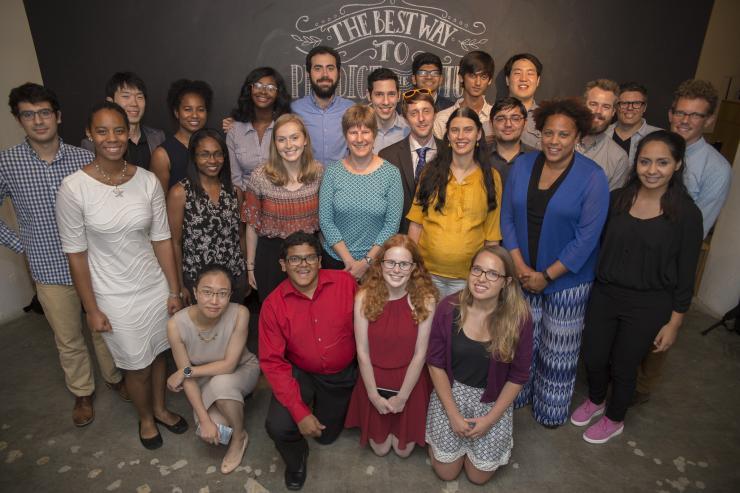 <p>The participants of Data Science for Social Good in Atlanta during Summer 2017</p>