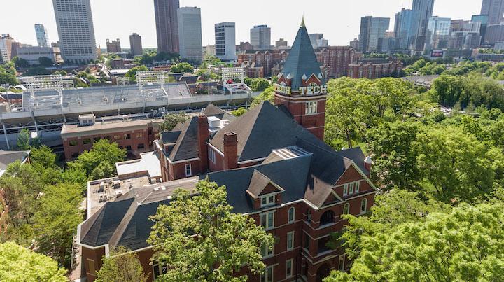 <p>Georgia Tech Campus Aerial </p>