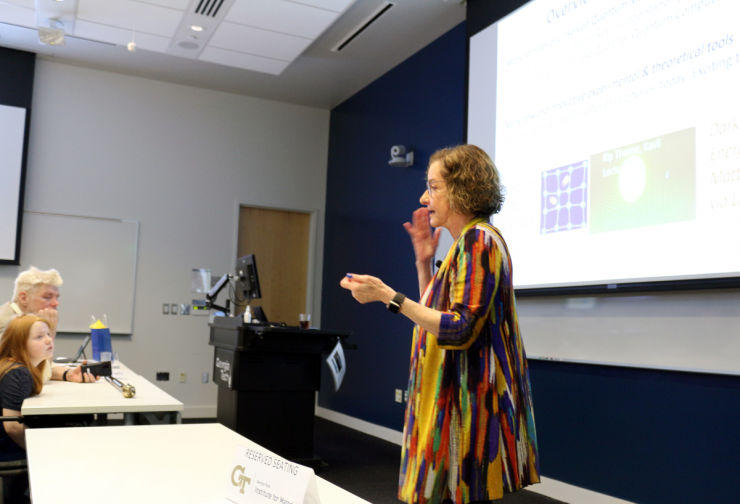 <p>Dr. Laura Greene, the chief scientist at the National High Magnetic Field Laboratory, and the Marie Krafft Professor of Physics at Florida State University</p>