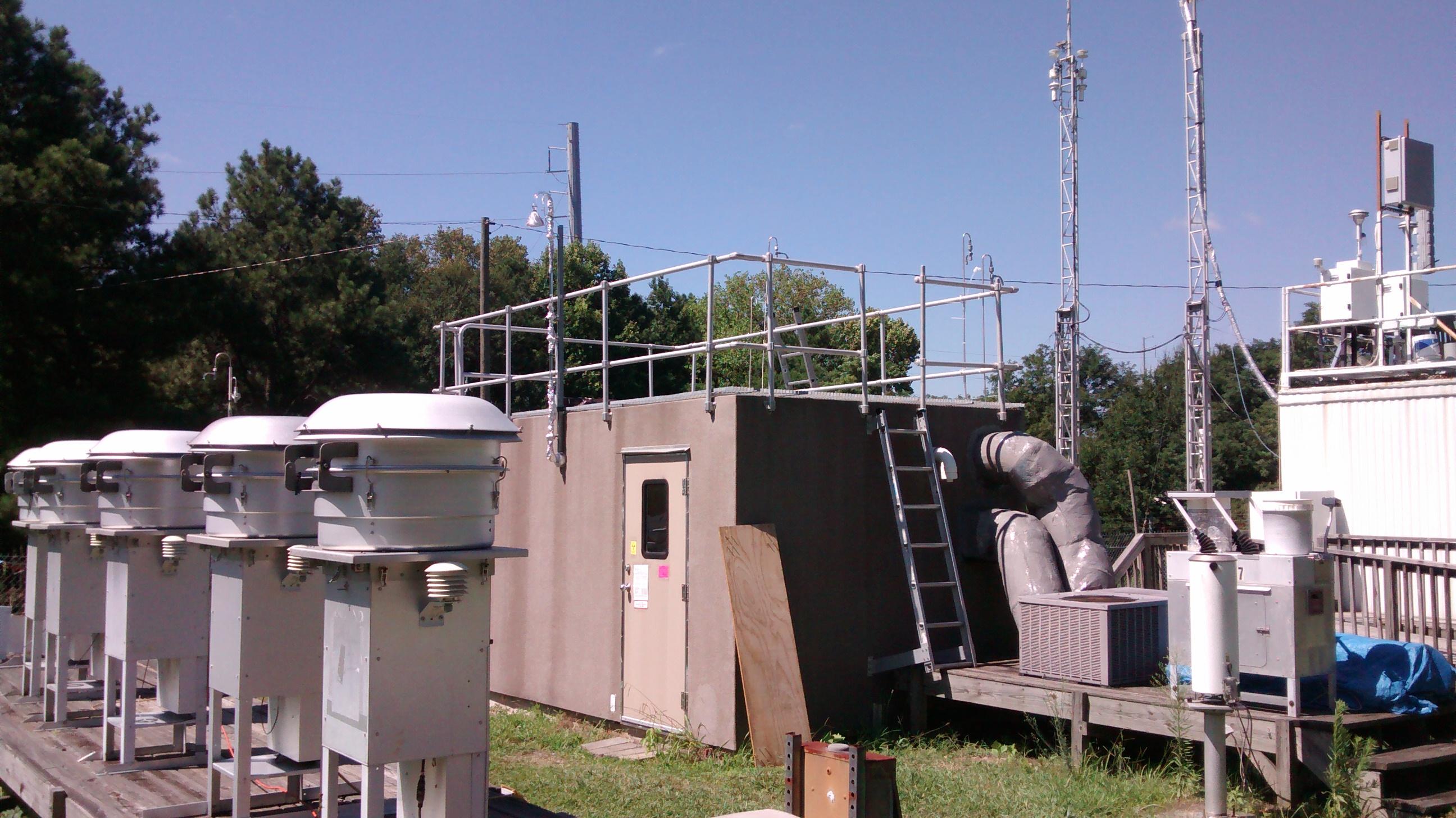 Aerosol chemical measurements and sample collections were conducted at the SEARCH network site at Jefferson Street in Atlanta, Georgia.