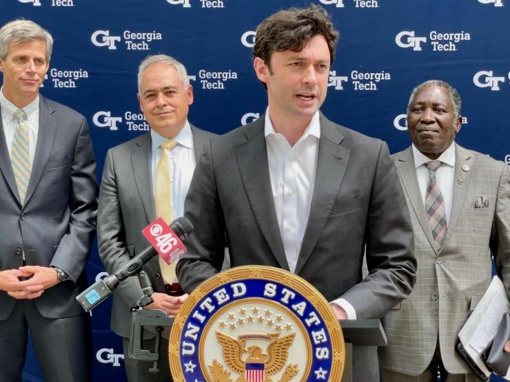 U.S. Senator Jon Ossoff Visits Georgia Tech