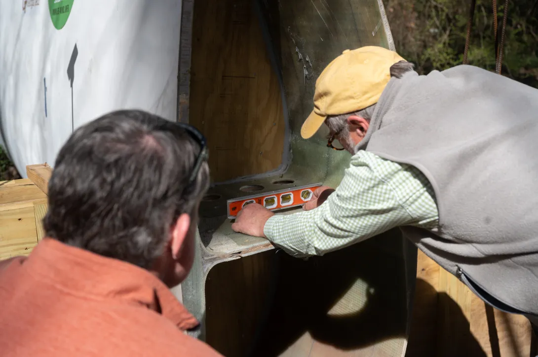 bridge installation